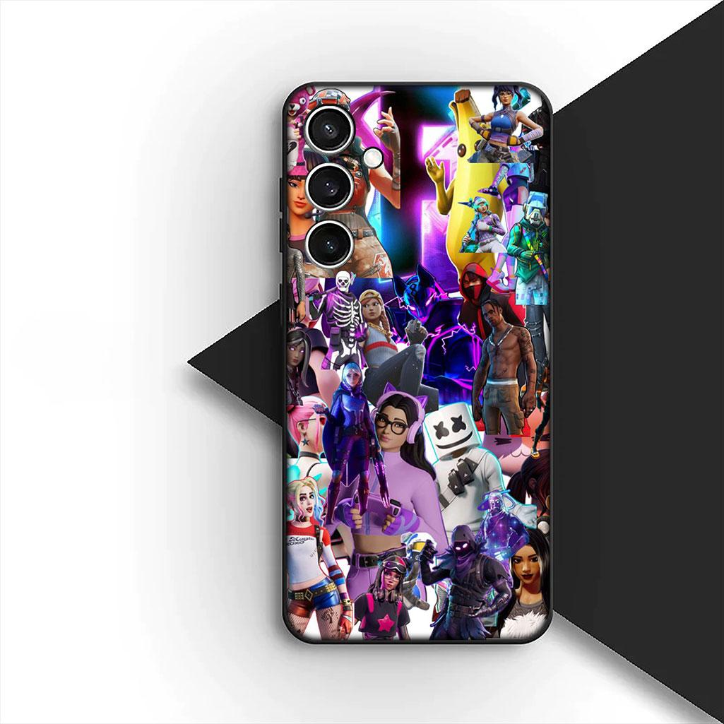 Protective Cover Wallpaper F-Fortnites Skin for Motorola Moto Edge 70 60 Fusion NEO Pro G Stylus G56 G96 G52 G04 G05 Phone Case Motorola Moto G85