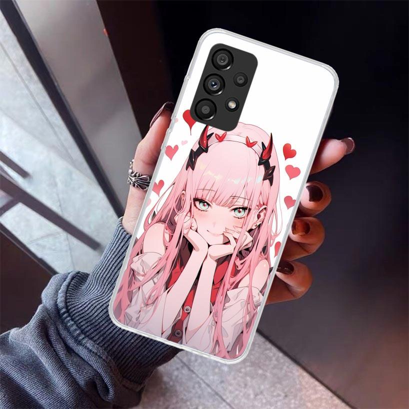DARLING FRANXX Z-Zero Two Phone Case For Samsung Galaxy A17 A57 A37 A16 A26 A36 A56 A15 A25 A35 A55 A14 A13 A54 A53 A34 A24 A33