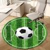 1pc Office Carpet Chair Mats Soccer Field with Ball Perfect for Decorating Office Chairs, Living Rooms, Or Bedrooms