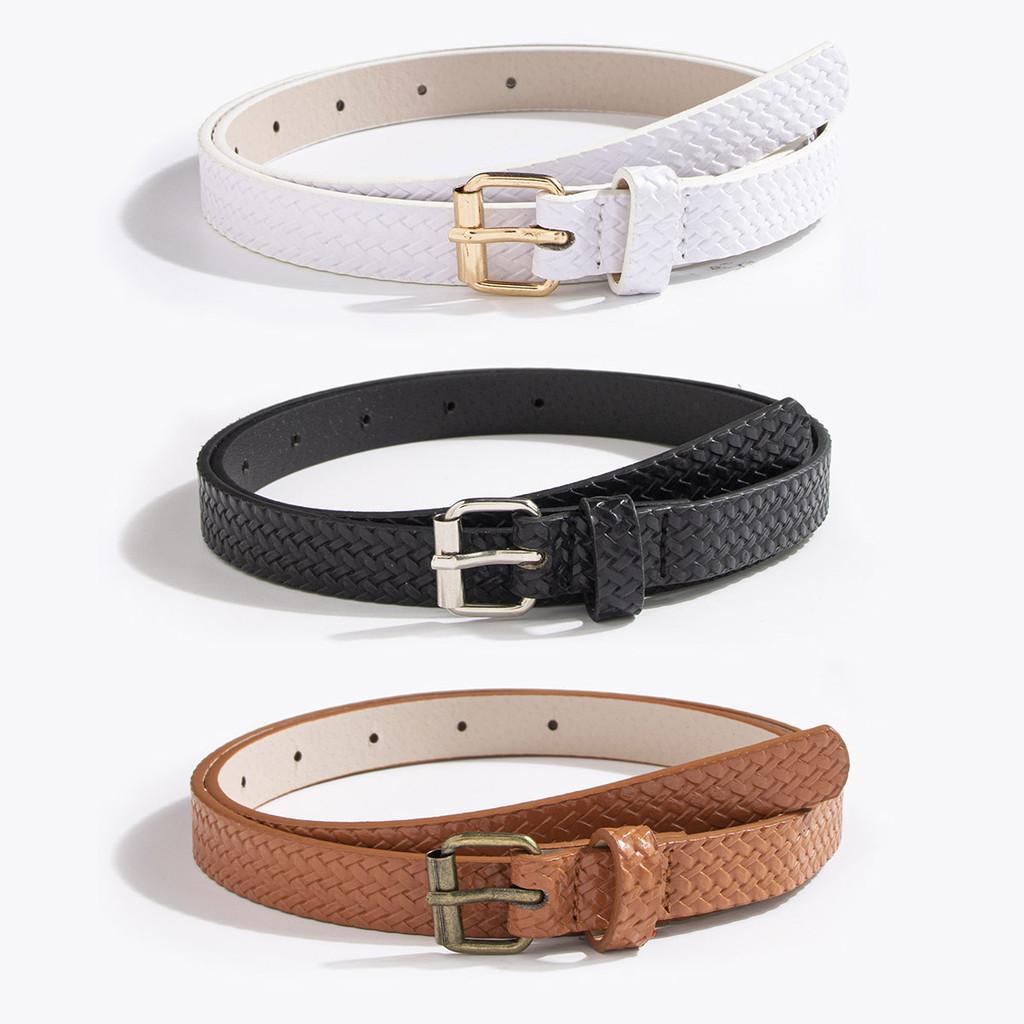 Stylish Faux Leather Snake Pattern Belt For Women With Pin Buckle And Versatile Style