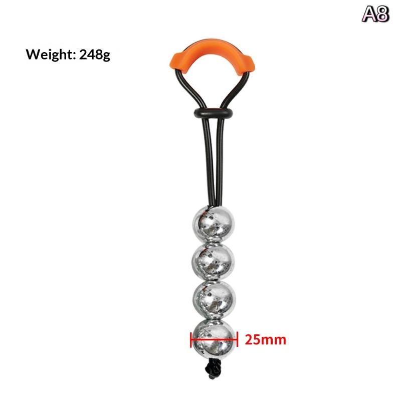 Male Weight-Bearing Penis Ring with Steel Ball Cock Ring Heavy Stretcher Penile Training Device Erection Extender Male Enhanceme