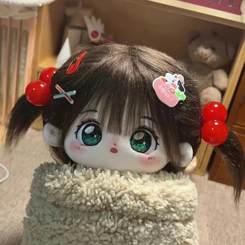 20cm Cotton Dolls Plush Toys Anime Figure Dress Up Sakura Set Soft Stuffed Plush Decor Kid Toy Birthday Gift