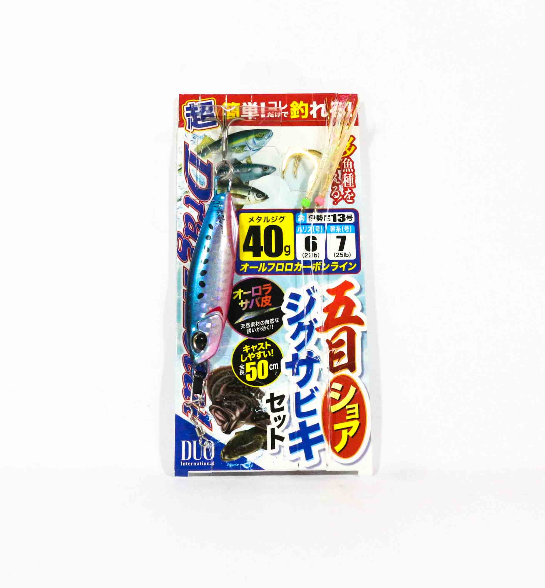 

Duo Sabiki Set Drag Metal 40 грамм DMC040B (1975)