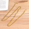 65cm Length Retro T Bar Pocket Watch Chain Pendant Holder Metal Pocket Watch Accessories Gold