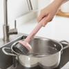 Stain Removal Pot Cleaning Brush Blind Spots Free Scrub Brush Rotatable Pot Scrubber  Skillet