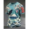 2026 Edition Japanese Fans Football Training T-shirt - 3D Printed - Fashionable and Comfortable - Family-Personalized Clothing