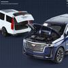 1/32 Cadillac Escalade SUV Alloy Luxy Car Model Diecasts Metal Off-road Vehicles Car Model Sound Light Simulation Kids Toys Gift