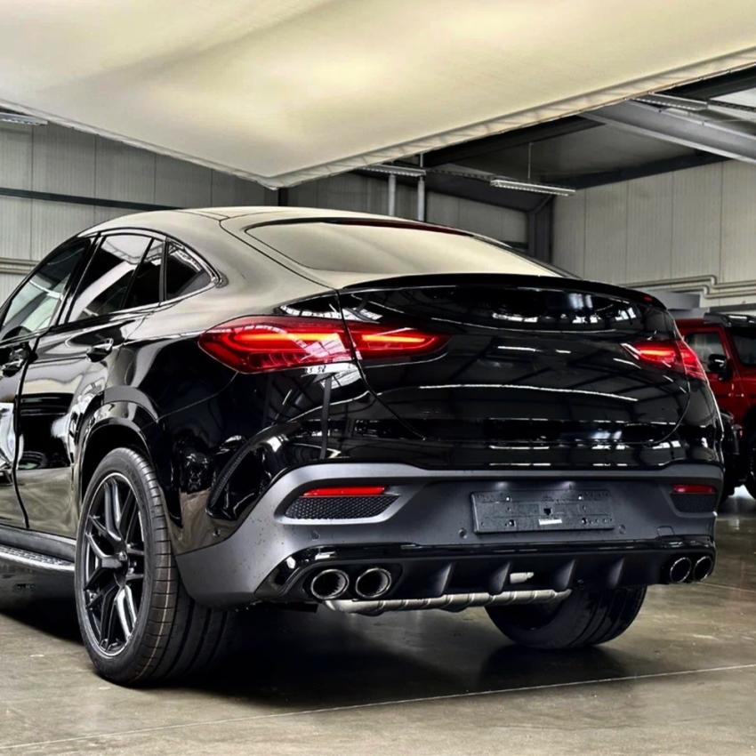 For Mercedes Benz GLE Coupe C167 GLE350 GLE450 GLE53 AMG 2020 2021 2022 2023 2024 2025 Car Rear Trunk Roof Lip Spoiler Wing