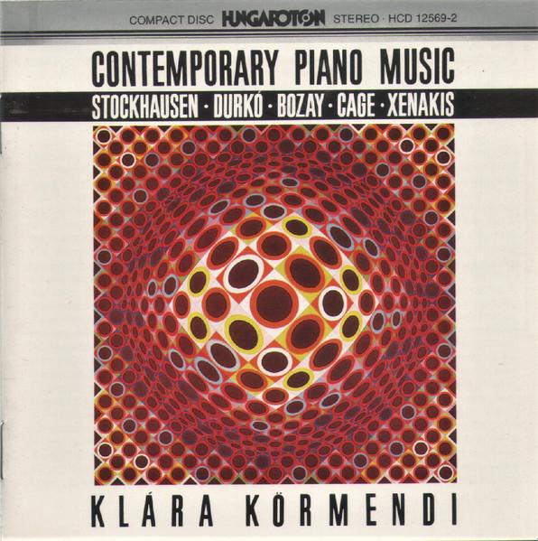 

CD KLÁRA KÖRMENDI - KARLHEINZ STOCKHAU - Contemporary Piano Music HCD125692 Hungaroton 1986 Hungary Classical Used