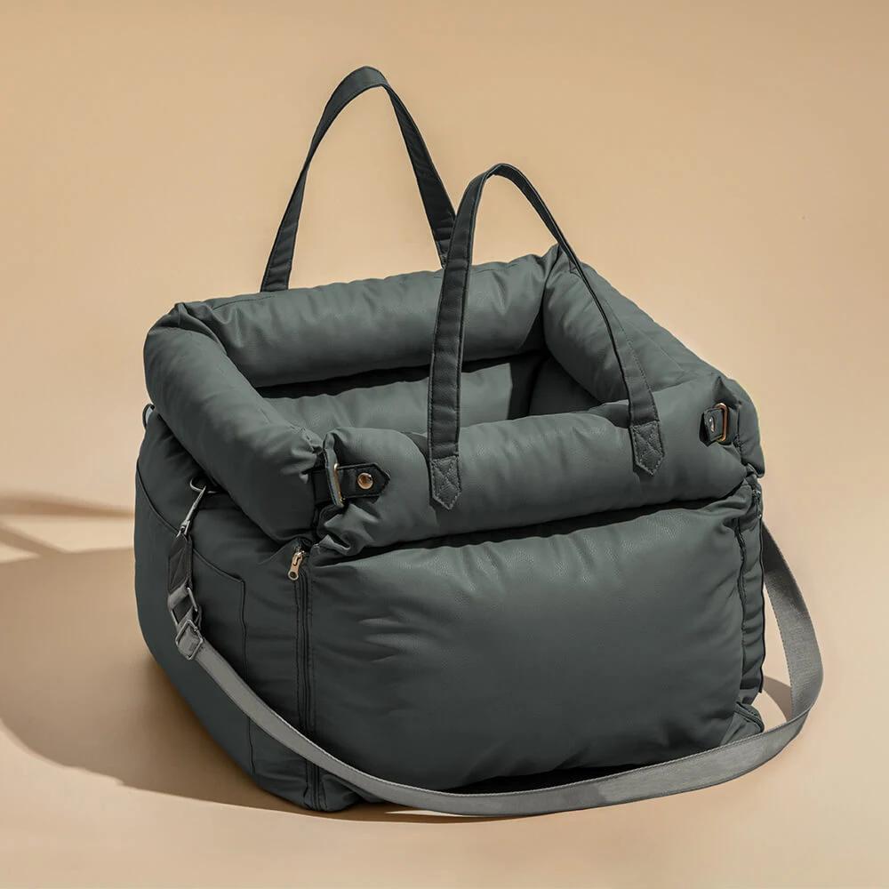 

Pet Products Dog Car Seat Cat Car Bed Booster Bed Pet Booster Car Seat Dog Cat Travel Seat Pet Outing Lathe Luxury Faux Leather