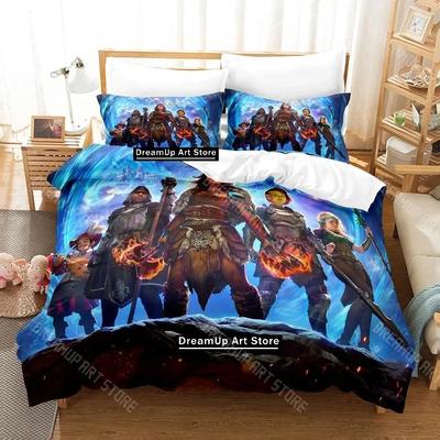 3D Print Journeys Through the Radiant Citadel Bedding Set Single Twin Full Queen King Size Bed Set Adult Kid Bedroom Duvetcover