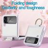 Matte Feeling Plain Folding Protection Case pro Samsung Galaxy Z Flip4 5g Flip 4 Flip3 Flip 3 Zflip4 Brašna na telefon bez otisků prstů