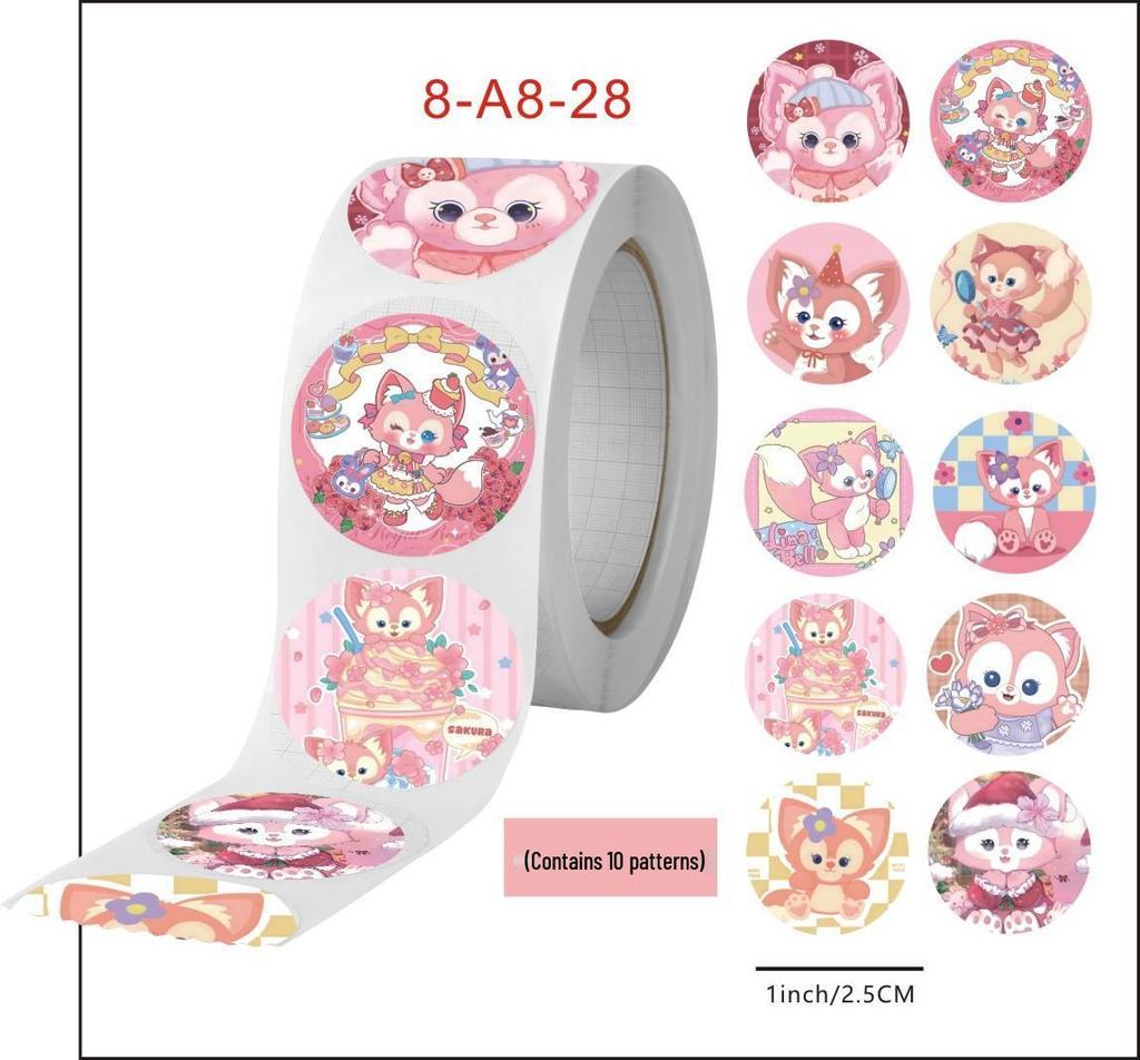 Sanrio StellaLou, Cinnamoroll und Kuromi Geschenk Belohnung Siegelaufkleber
