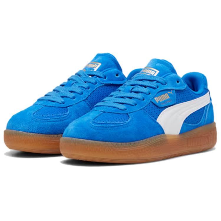 Puma Palermo Moda LaModa Vintage Hyperlink Blue (Womens) Unisex Sneakers Gum 398824-02