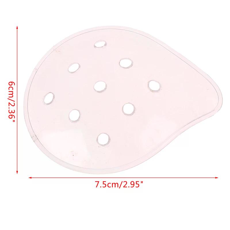 Plastic Clear Plastic Eye Care Eye Shield With 9 Holes Needed After Surgery