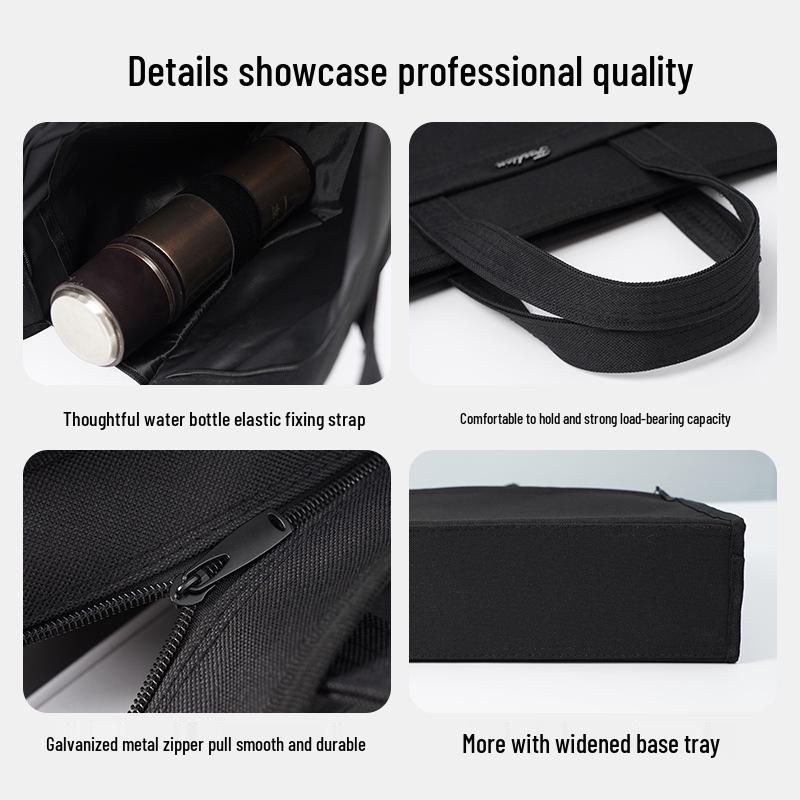 Large Capacity Oxford Cloth Business Briefcase for Men - Document & Laptop Bag with Custom Logo