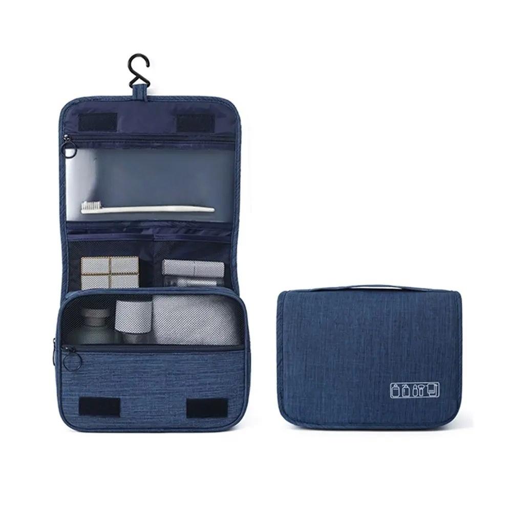 1PC Portable Large Capacity Travel Business Storage Bag for Women and Men Dry and Wet Separation Toiletries Hanging Storage Bag