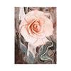 Canvas Painting Abstract Red Rose Peony Flower Romantic Wall Art Posters and Prints Living Room Home Bedroom Decor