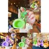 Poached Egg Dog Keychain With Cute Design For Kids And Teens Gift