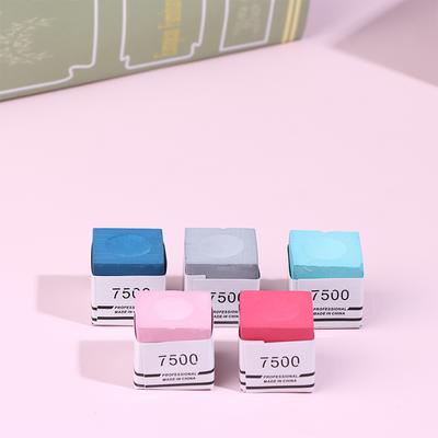 Square TP7500 Billiard Chalk Non-slip Fine Powder Snooker Neutral Pool Chalk Billiard Accessories 5 Colors Available