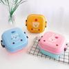 Layer Square Animal Plastic Children Fruit Food Storage Box Tableware Fresh Keeping Box Lunch Box