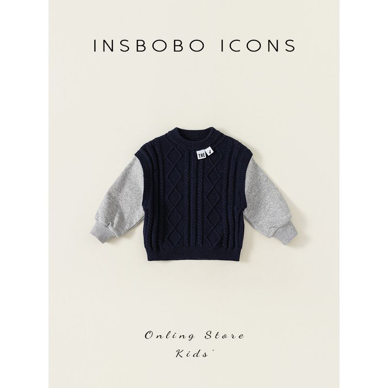 Autumn Winter Sweater Western Style Kids' Sweater