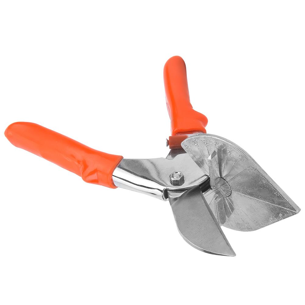 Multi Angle Trunking Scissors   Tube Trim Cutter 45-135 degrees  with Heavy Duty Replaceable Blade Hand Tools for Cutting Soft Wood, Plastic