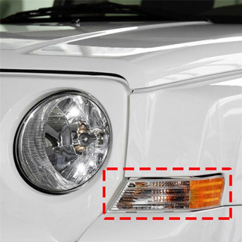 

L10A Кришка бічного кутового ліхтаря Корпус покажчика повороту 68004181AC Для Jeep Patriot 2007-2016 Автомобільні аксесуари