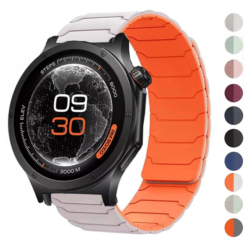 22mm watch strap For Oneplus Watch 4 3 2r 2 46mm smartwatch belt Sport Magnetic Silicone Bracelet correa Oneplus Watch Lite band