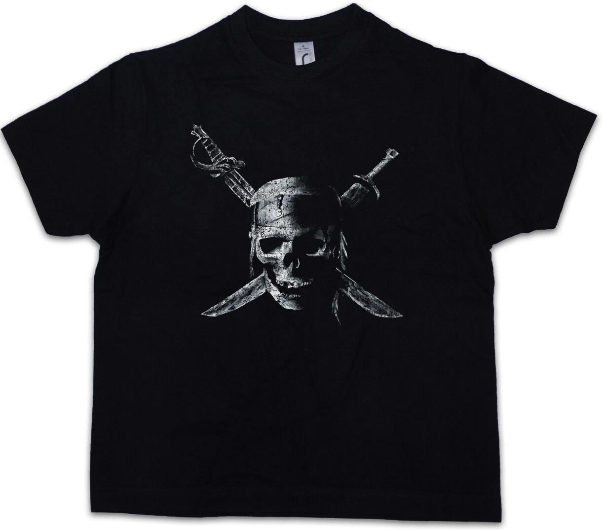 PIRATE SKULL Kids Boys kids boys T-Shirt Ship Sailor Pirates Teach Charles Vane Pirate 160