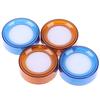 2Pcs/Lot Plastic Round Case Finger Wet Sponge Damper For Casher Count Money