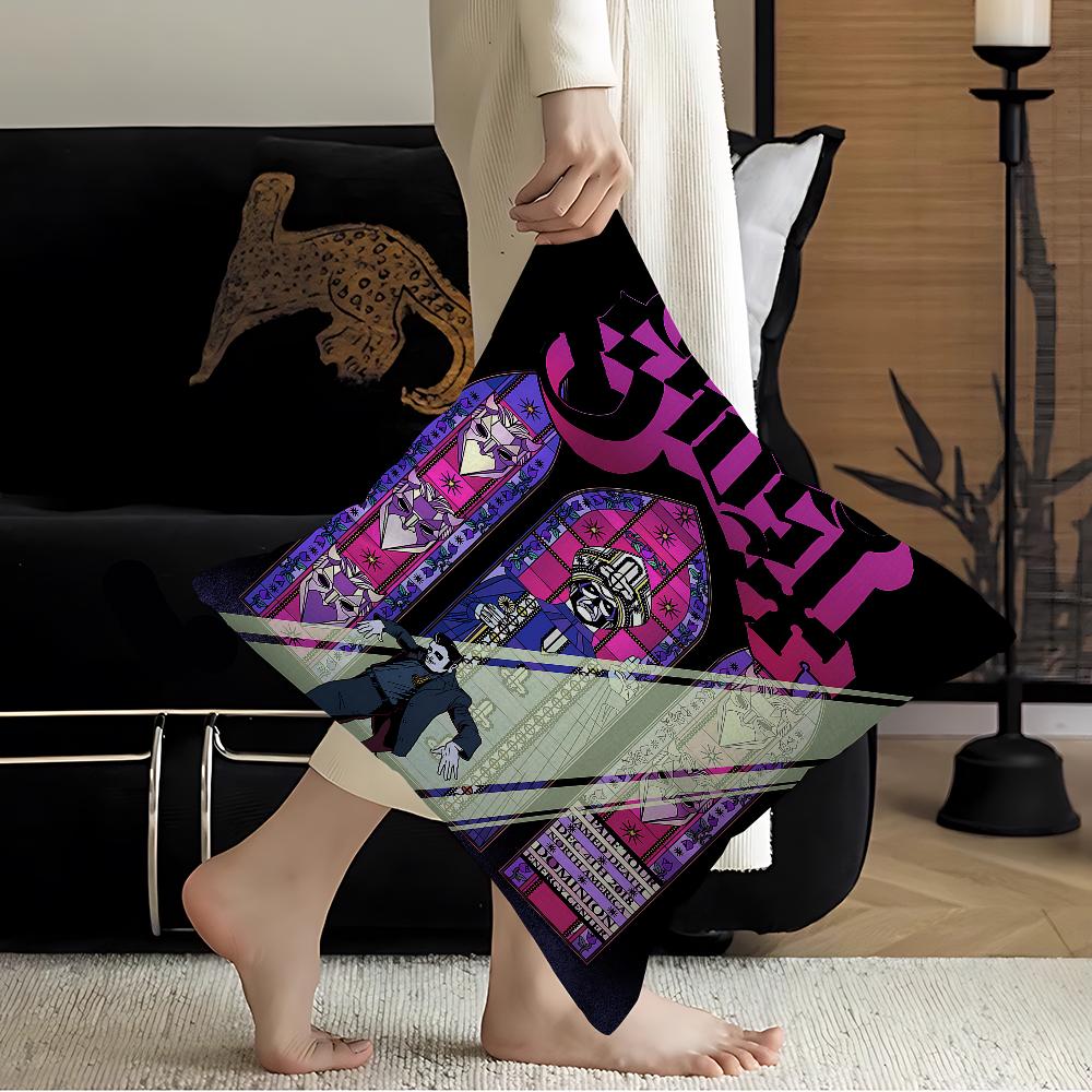 G-Ghost B-Band Pillow Anime Pillow Sofa Bed Head Pillow Cover Cushion Cover 45x45 Cm Fashion