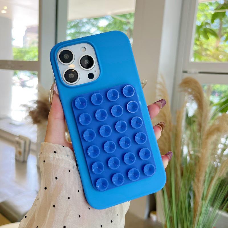 Multifunktionaler Silikon-Saugnapf-Handyständer & Rückenaufkleber