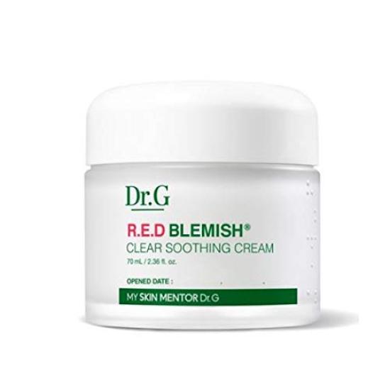 

[Dr.G Доктор Джи] RED BLEMISH CLEAR SOOTHING CREAM 70 мл [Продукт]