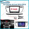 9 Inch Car Frame Fascia Adapter Android Radio Dash Fitting Panel Kit For Honda Accord 2014-2018 Left Hand Drive