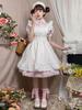 Japanese Lolita Maid Costume: Cute Short-Sleeved Dress with Skirt, Perfect for Cosplay