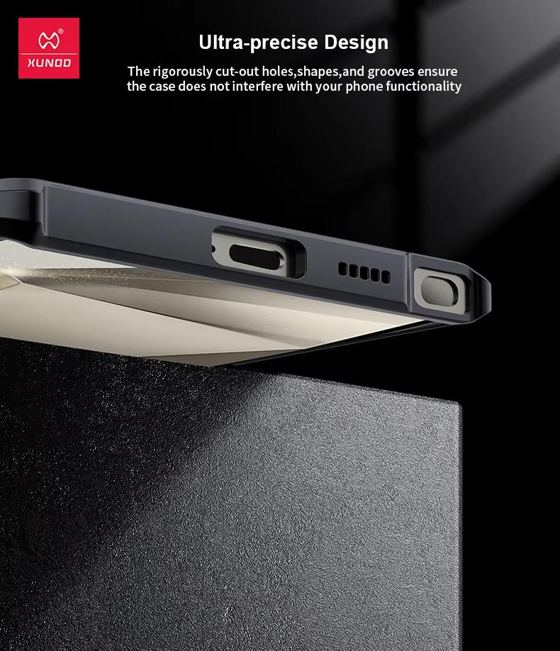 For Samsung Galaxy S25 S24 S23 Ultra Plus S25+ S24+ S23+ Case XUNDD Casing Transparent Phone Cover Shockproof Bumper Protective Cases