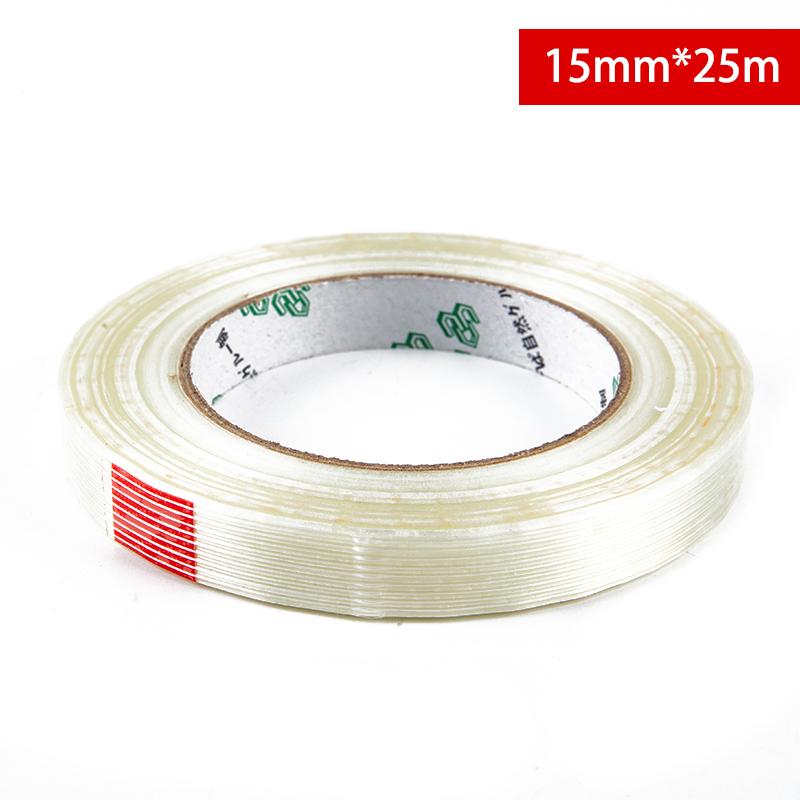50M Strong Glass Fiber Tape High Temperature Resistant Non-Marking Stripe Tape