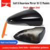 Volkswagen Golf 6 (2010-2013) Vetro Specchietto Retrovisore con Freccia e Cornice Riflettente