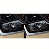 Real Soft Carbon Fiber Sticker Headlight Switch Decorative Sticker Interior Decorative Sticker for BMW 5 Series F10 2011 2012 2013 2014 2015 2016 2017