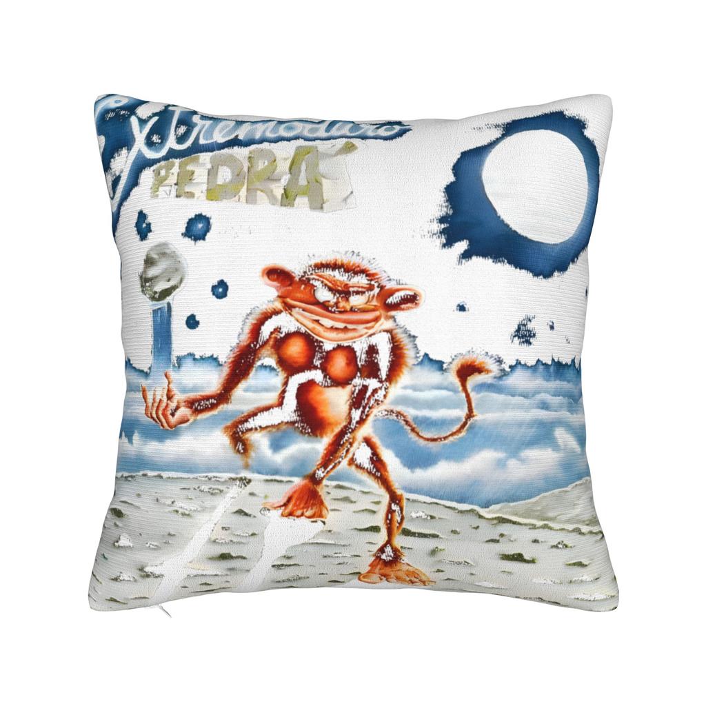 Extremoduro Canciones Prohibidas Album Pillow Cover Kawaii Pillow Case For Sofa Bedroom Home Decor Graphic Pillowcases Gift