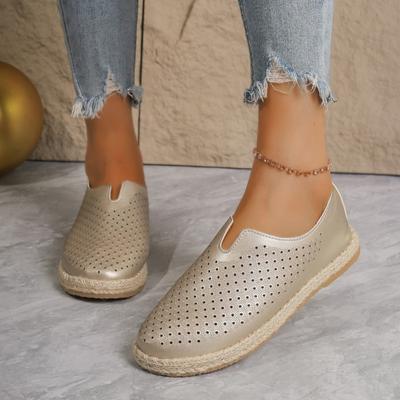 Modne damskie płaskie buty Modne okrągłe noski Casualowe mokasyny Markowe trampki damskie Lato 2024 Nowe oddychające codzienne płaskie buty dla kobiet