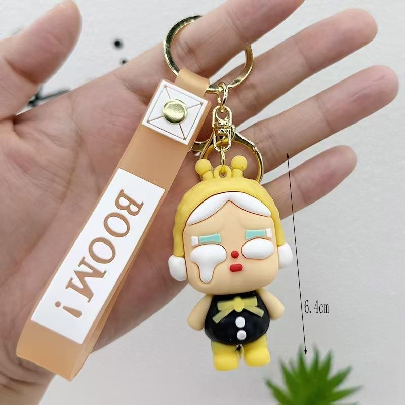 Tide Play Blind Box Keychain Doll Pendant Schoolbag Pendant Soft Glue Jewelry Small Gift