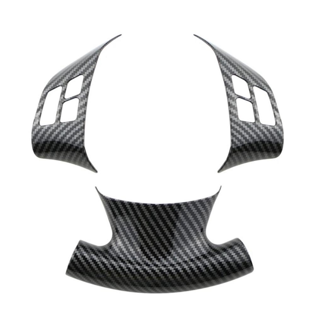 

3 шт./компл. Декоративная накладка на руль из углеродного волокна для BMW 1 3 серии E87 E90 E92 E93 2005-2012