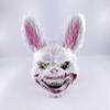 Halloween Leuchtende Horror-Tiermaske LED Leuchtende Blutige Bärenmaske Blinkende Neon Cosplay Gruselige Maskerade Party Maske Zubehör