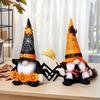Halloween Gnomes Handmade Scandinavian Swedish Tomte Doll Table Decorations,Plush Elf Dwarf Table Ornament for Kitchen