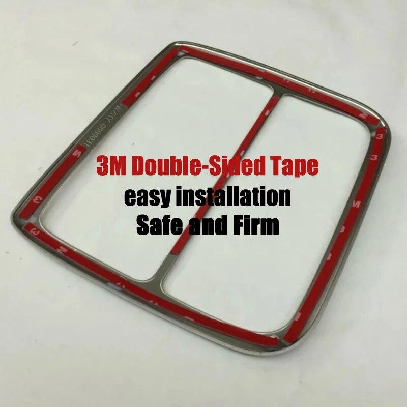 Front Roof Reading Light Panel Lamp Frame Cover Sticker Trim For Honda CR-V CRV 2023 ABS Car Styling Accessories