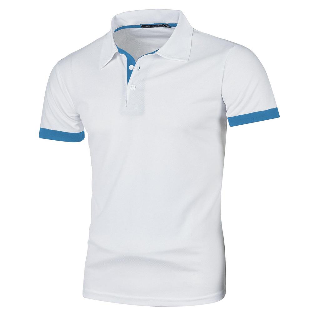 Men’s Trendy Summer Polo T-Shirt - Short Sleeve Fashion
