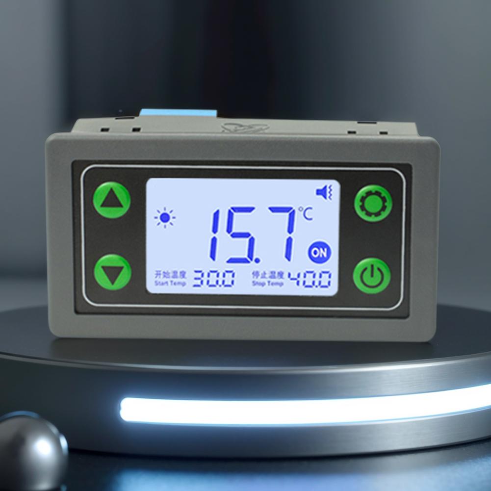 ST30/ST30-W Temperaturreglermodul mit wasserdichter Sonde 30A 6-30V Elektronischer Thermostat APP Zeitschaltknopf Digital