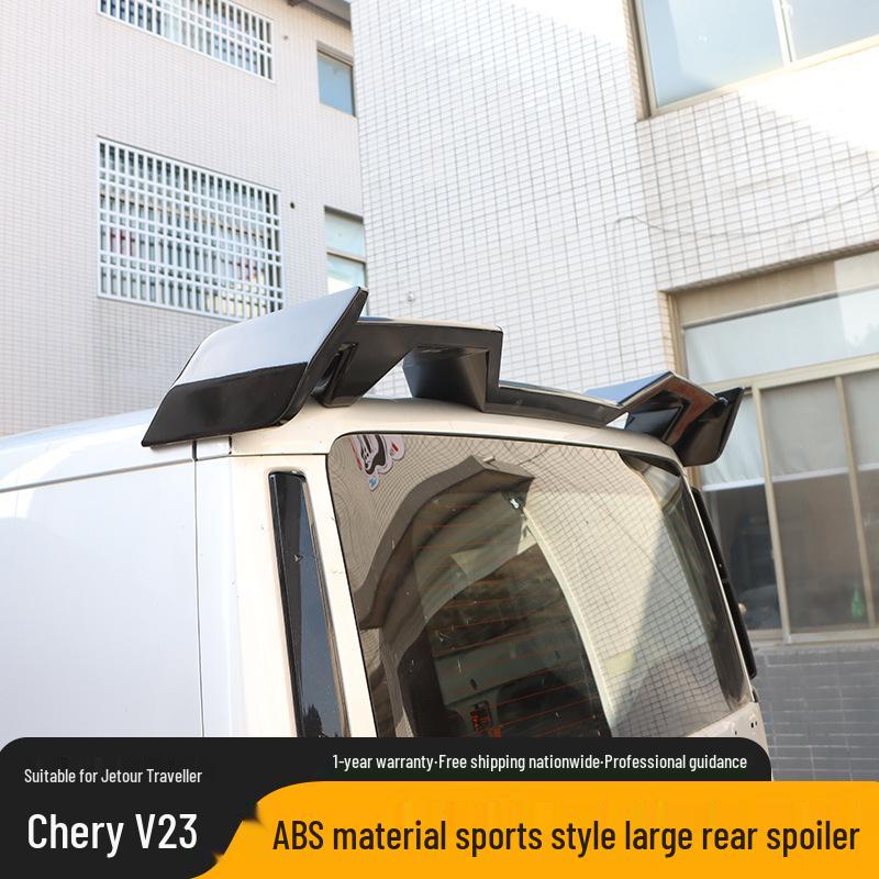 Chery iCAR V23 Sports Rear Spoiler: ABS Air Deflector for Reduced Wind Noise & Sporty Look